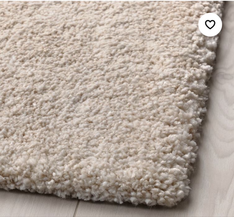 2 Tapetes brancos Ikea