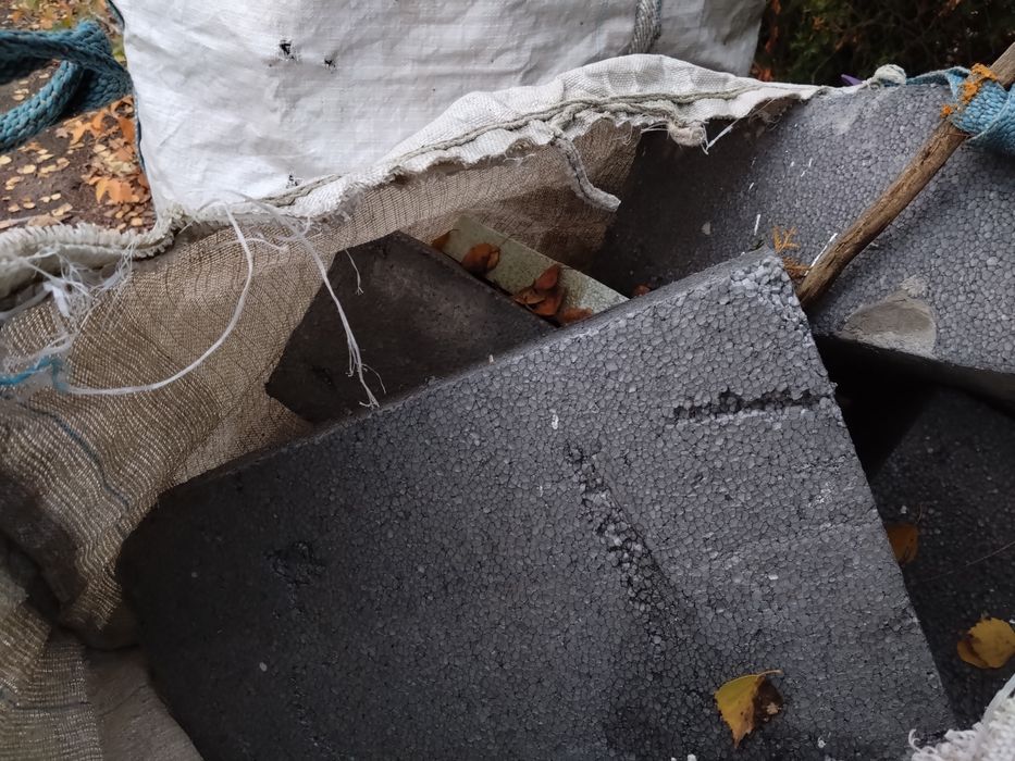 3 Big bag steropianu ścinki granulat grafitowy ocieplenie