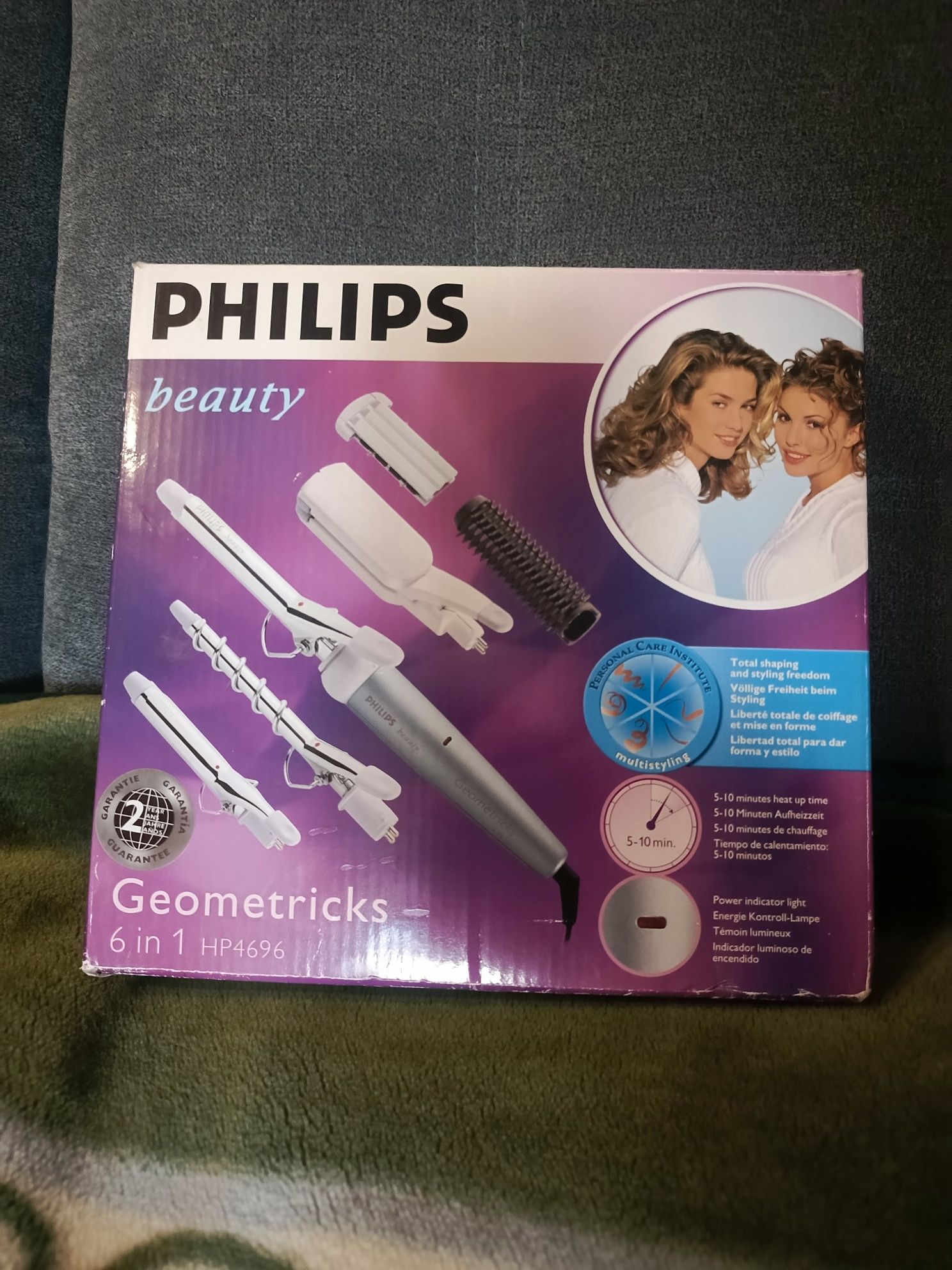 Набір плойок philips geometricks 6 in 1
