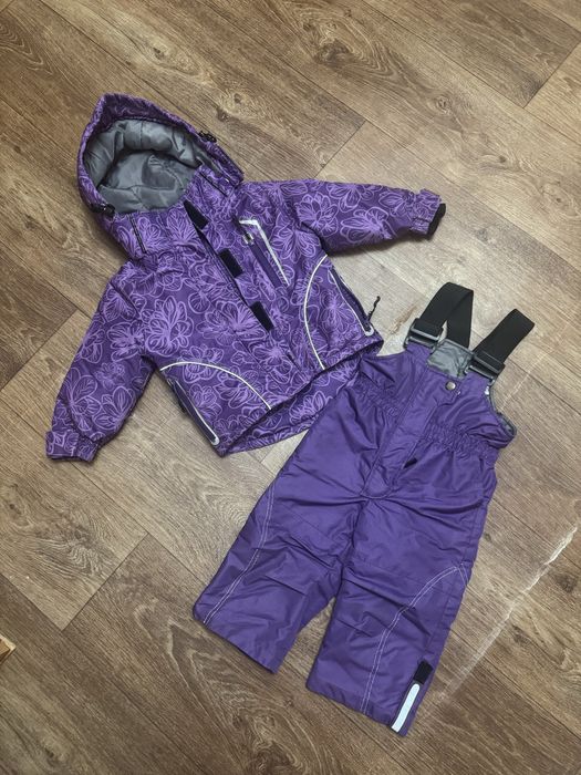 Дитячий роздільний зимовий термо комбінезон 80 розмір