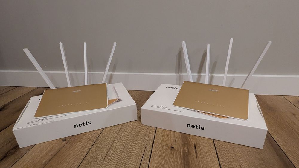Router Netis 360R (dwie sztuki)