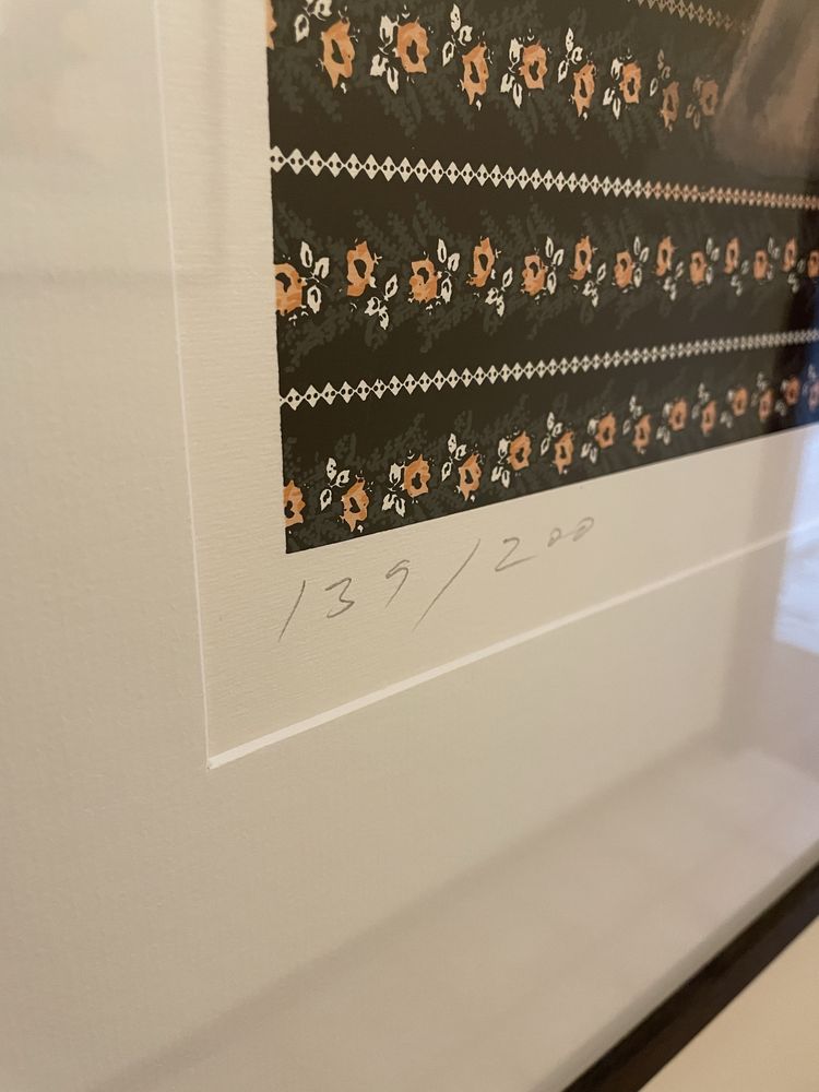EXCELENTE Serigrafia Júlio Pomar Emoldurada