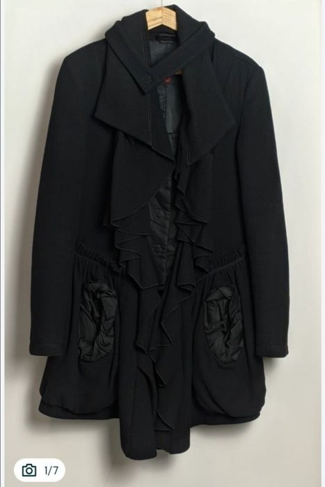 Дизайнерское пальто martine francols girdaub