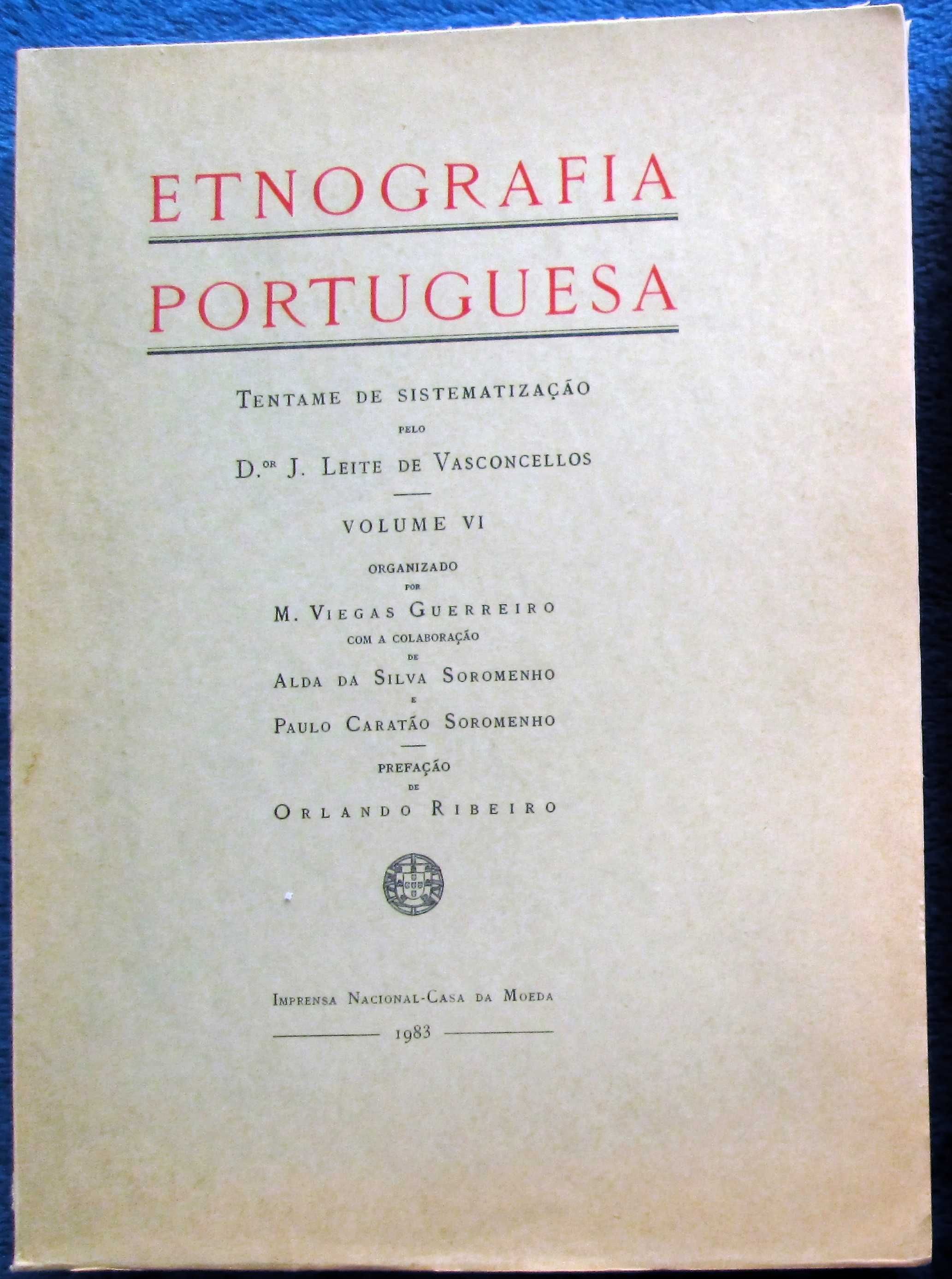 José Leite de Vasconcelos Etnografia Portuguesa