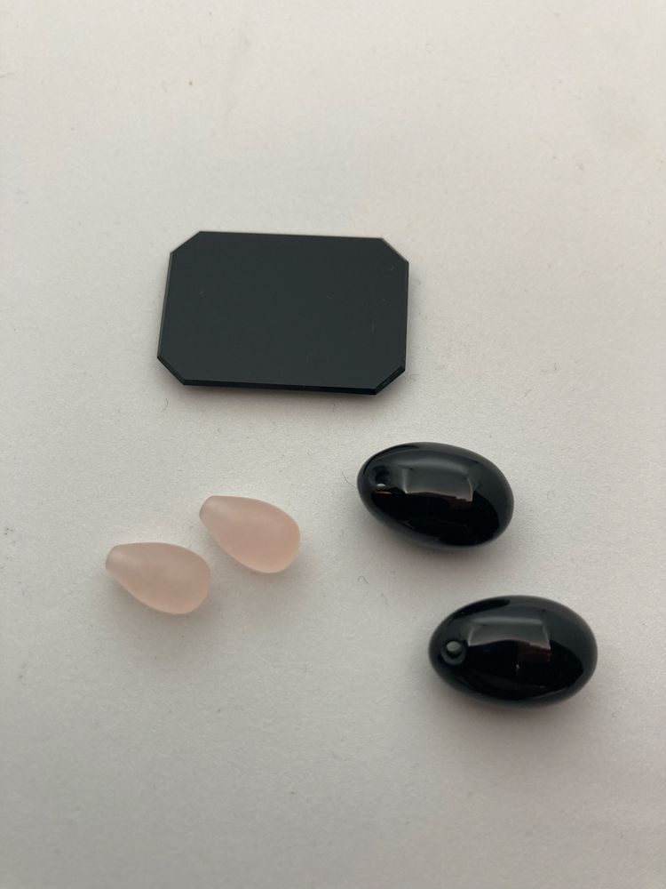 Onix e par quartzo rosa