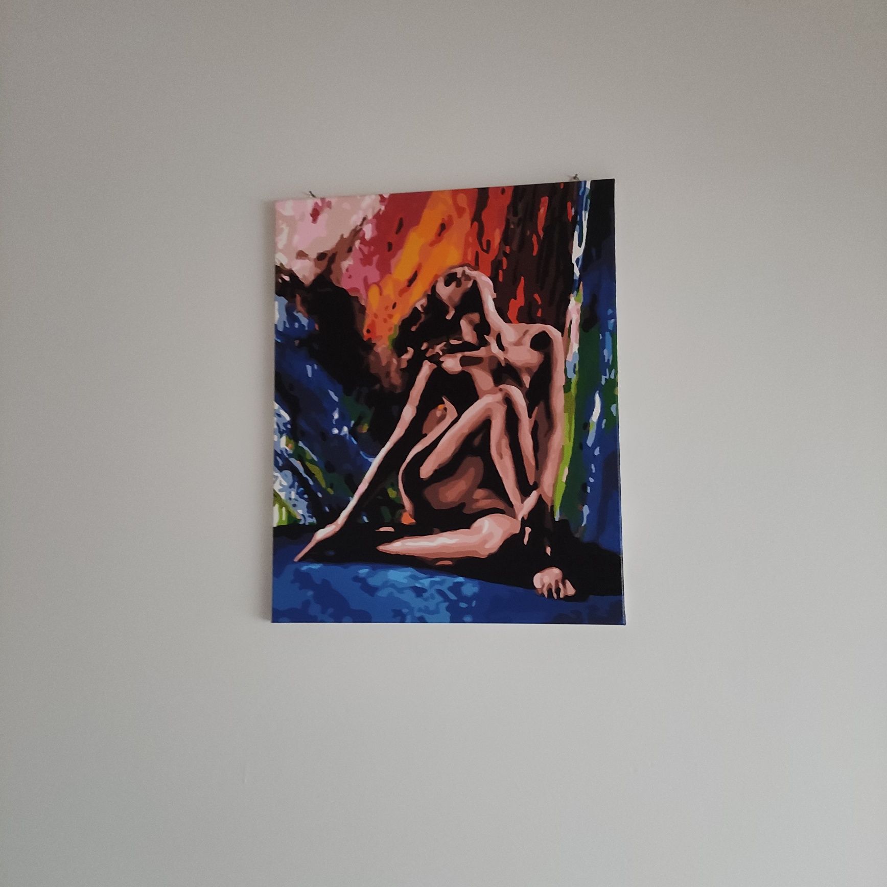 Obraz malowany farbami akrylowymi 40x50