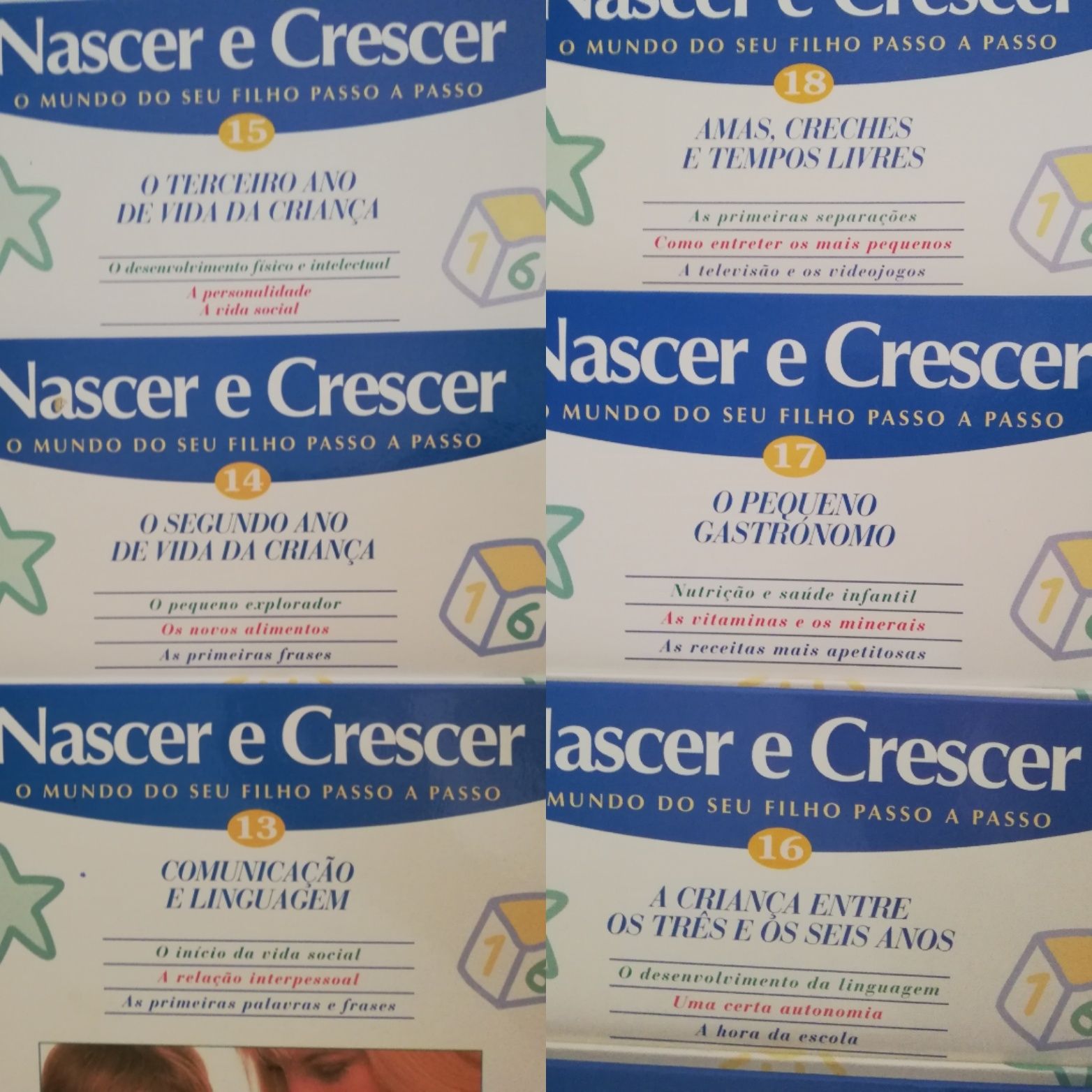 Coleção 30 livros "Nascer e Crescer"