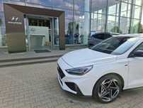 Hyundai I30 HB N LINE1,5T-GDI 7DCT 140KM 2025 Biała PERŁA