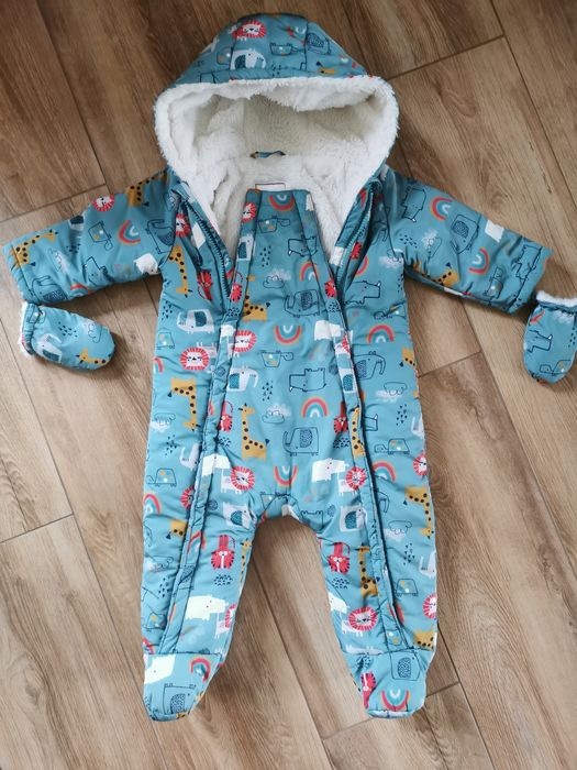 Idealny kombinezon zimowy r 74-80