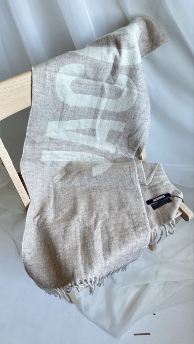 Шарф Jacquemus 100% вовна у трьох кольорах