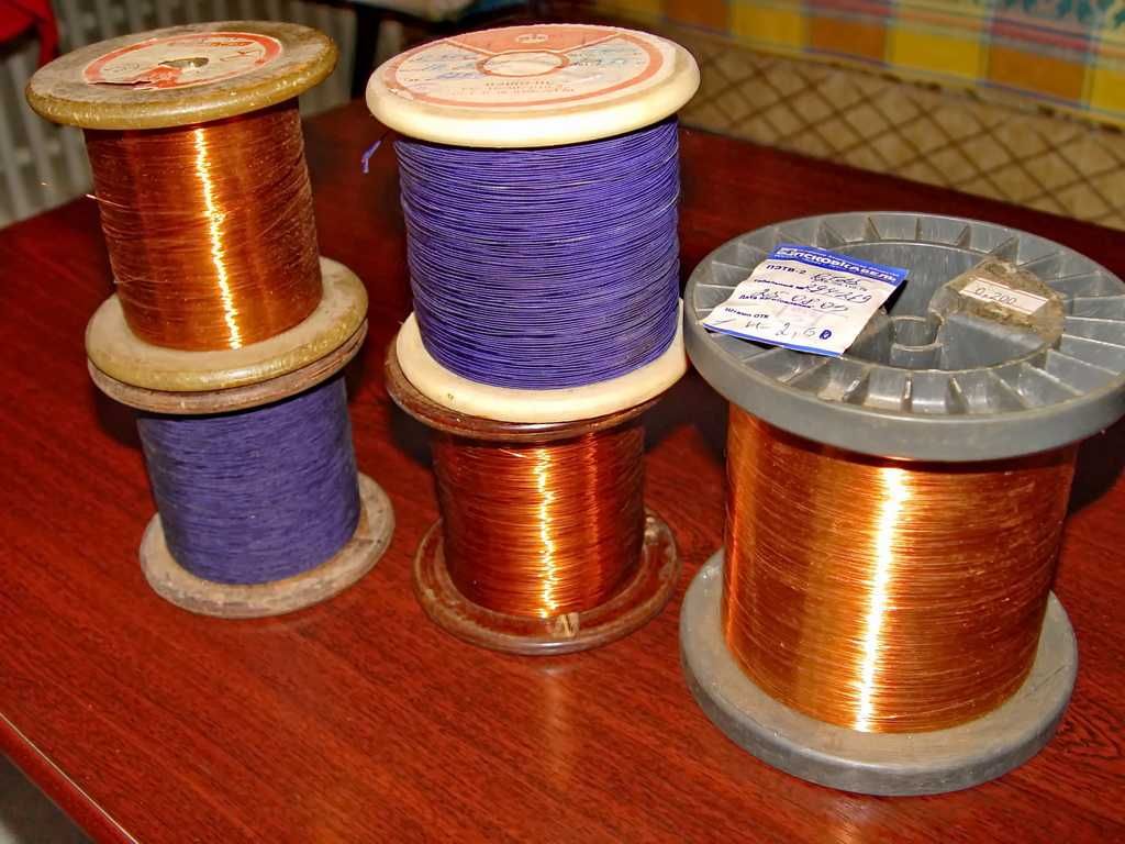 Обмоточный провод и микропровод ПЭШО, ПЭЛШО, ПЭВТЛ