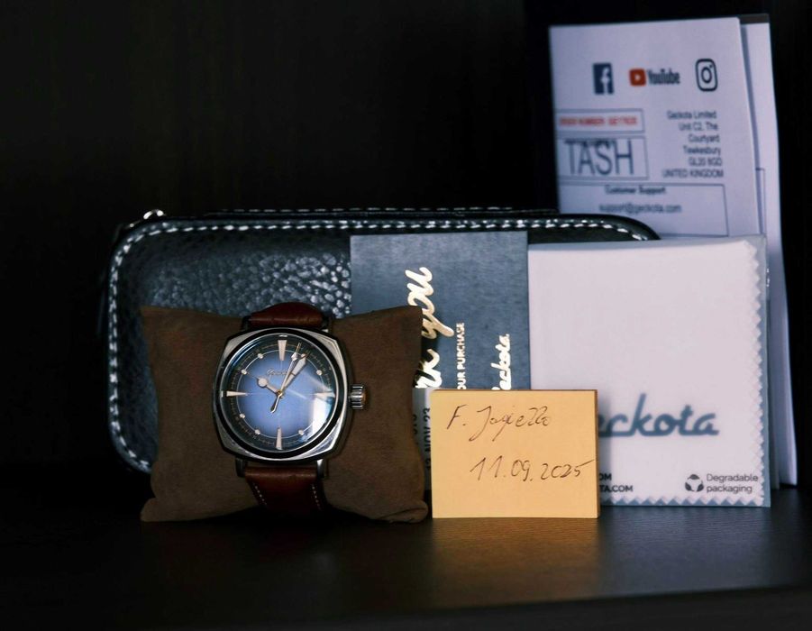 Geckota Pioneer (Brushed blue)