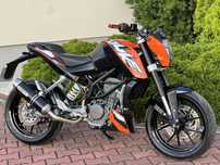 Ktm duke 125 niski przebieg wydech arrow ABS