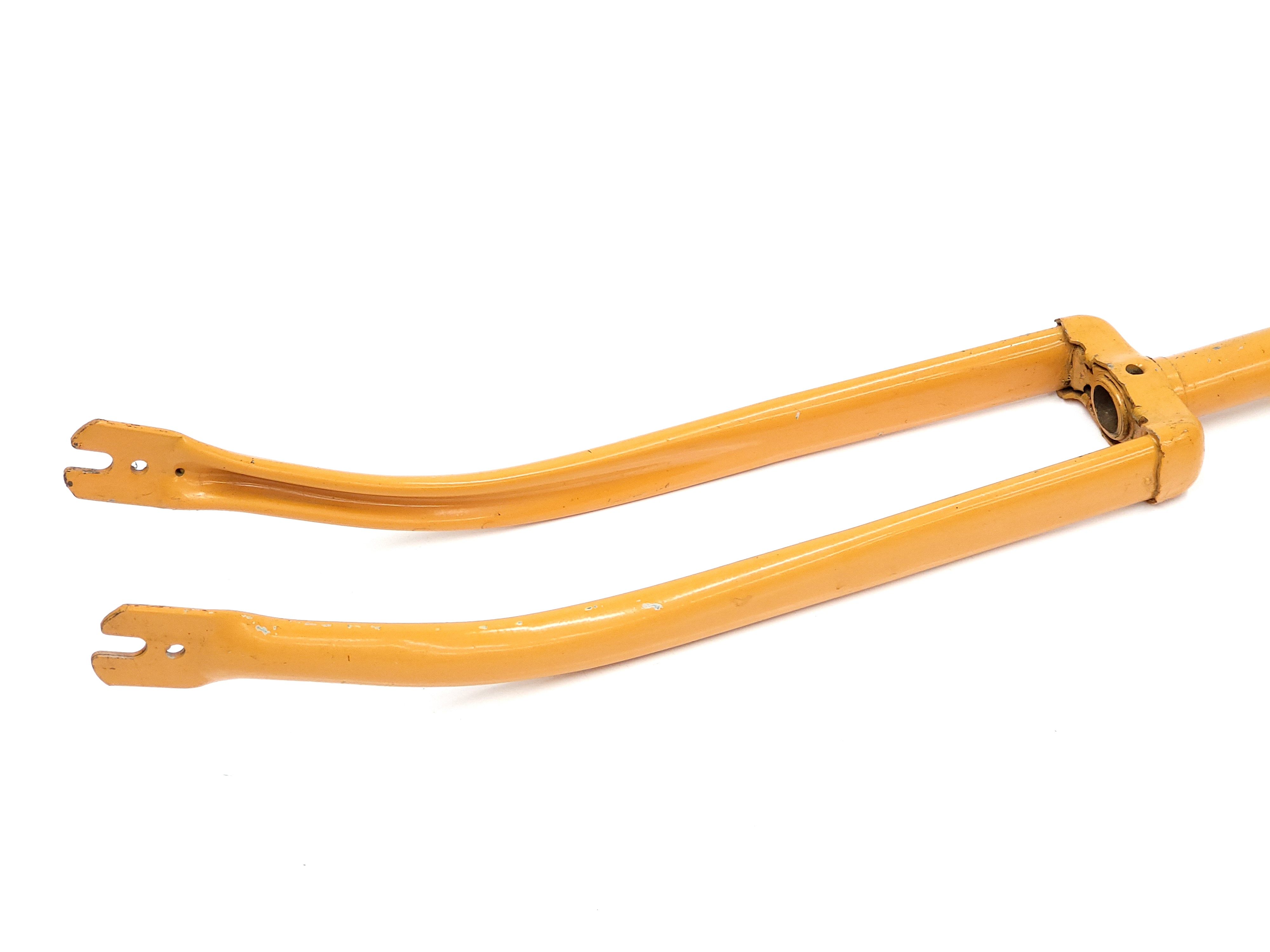 NOWY Widelec 26" Romet Tyler Universal Narcyz Malwa widełki żółte PRL