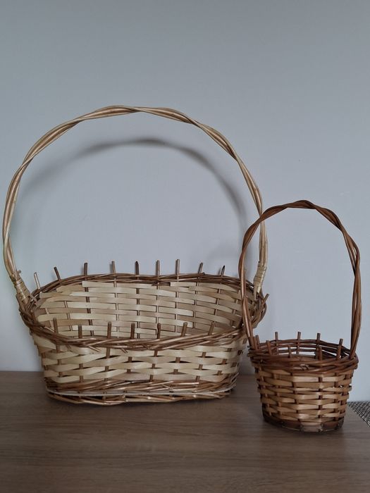 Koszyk wielkanocny wiklinowe