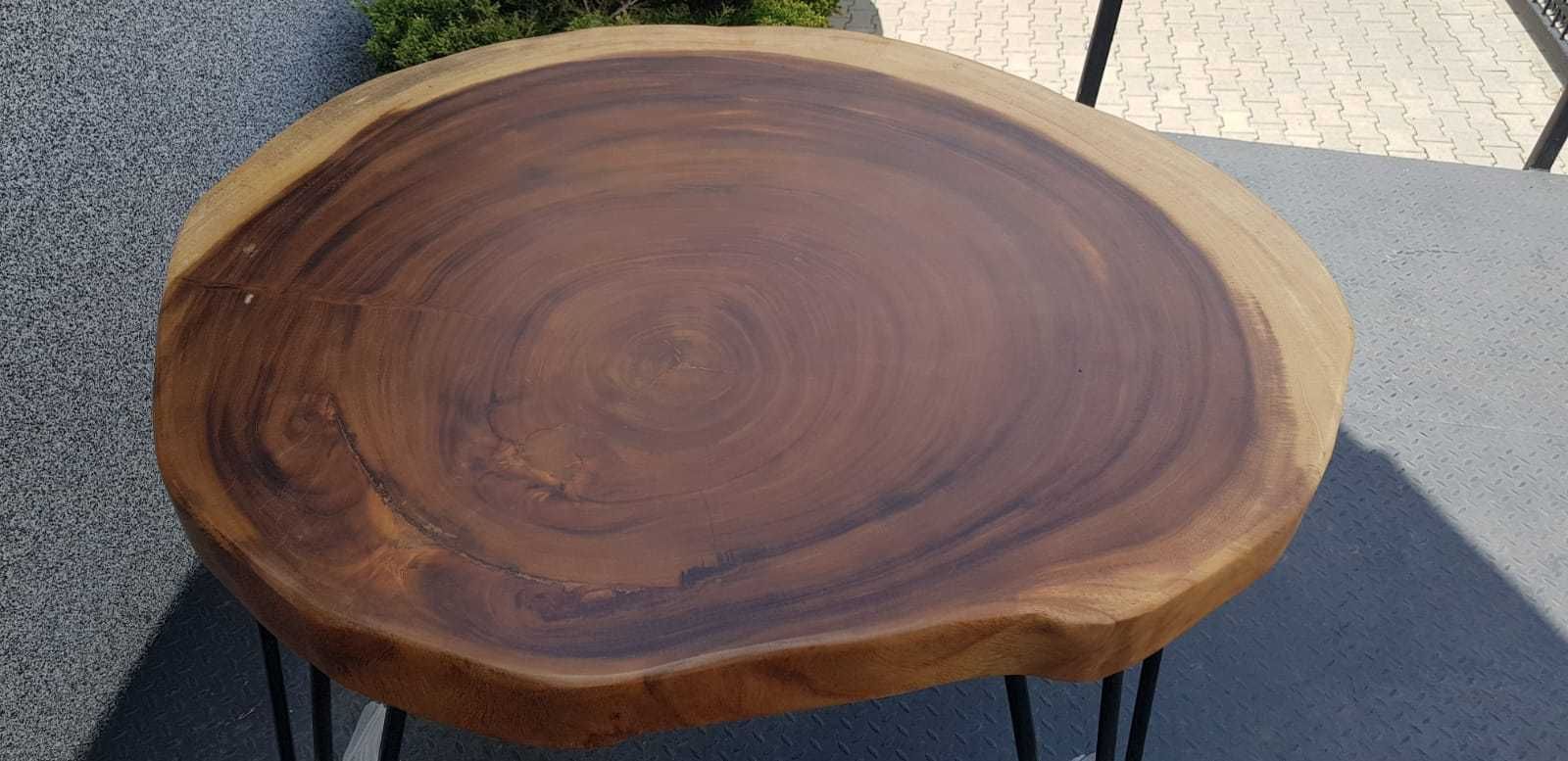 Piękny stół z egzotycznego drewna SUAR!