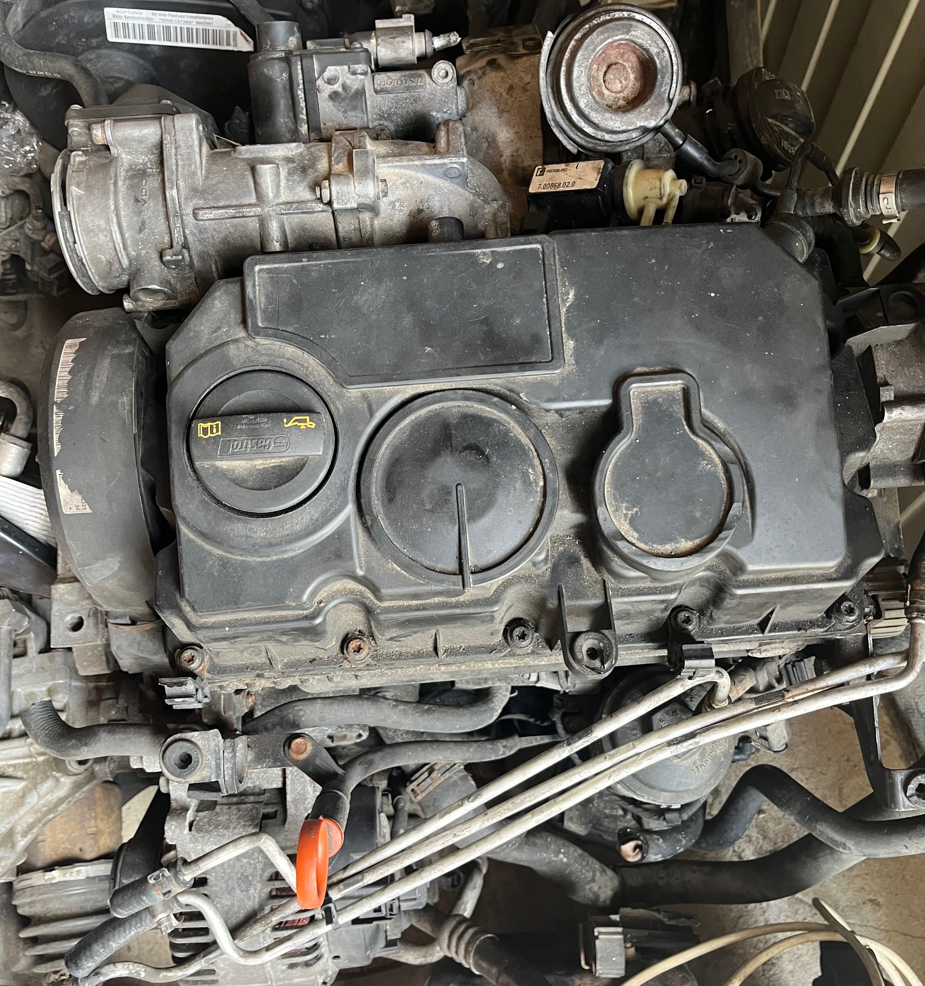 Двигун BMP 2.0 tdi Passat b6 140 кс bmm Touran golf
