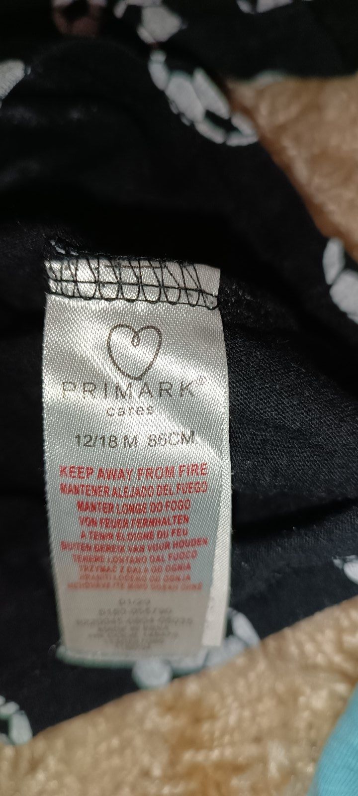 Набор футболок primark, на 1,5-2 года, рост 86-92 см