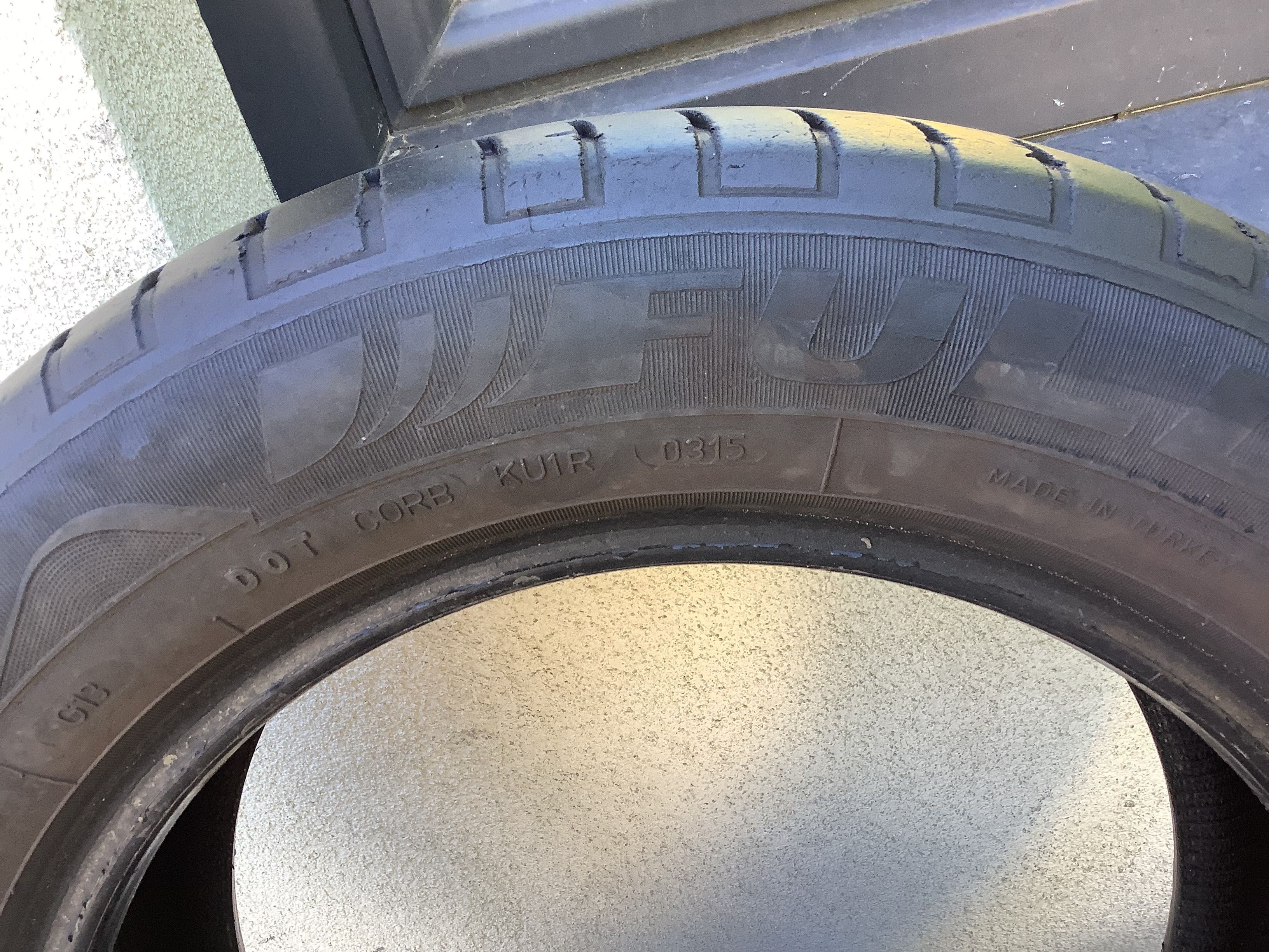 FULDA 195/60r15 2szt opony lato letnie 5.5mm
