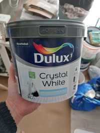 Dulux Farba, Crystal White , Biały , 3 l