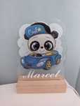 Panda personalizowana lampka nocna 3D