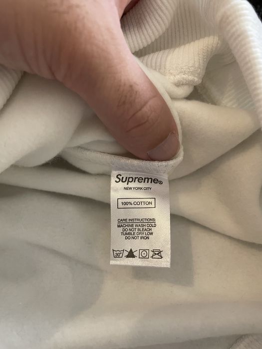 Hoodie Supreme branco