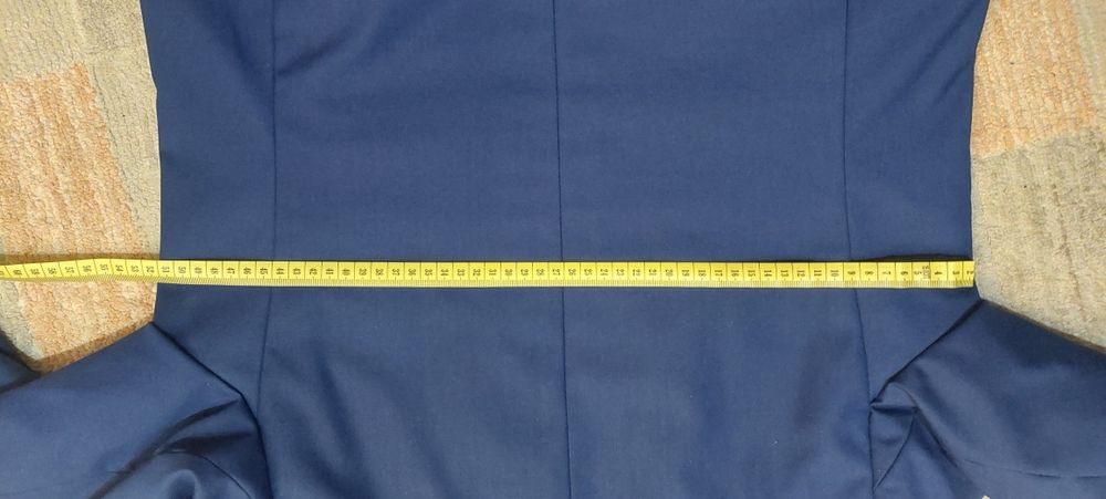 Garnitur granatowy 158