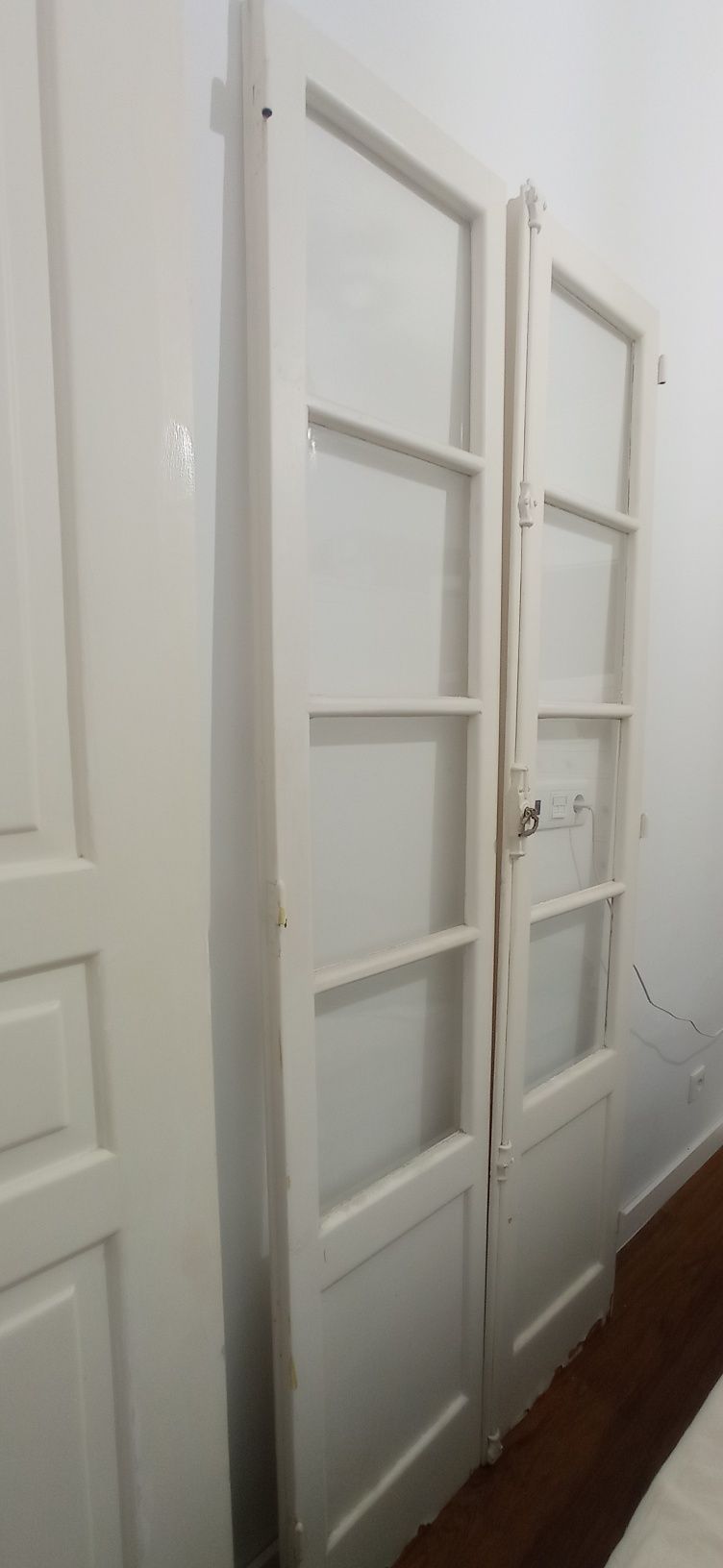 Porta dupla interior antiga 214×90 cm – Grátis