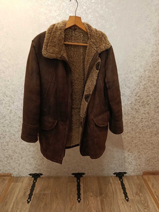 Kożuch męski naturalna skóra  owcza