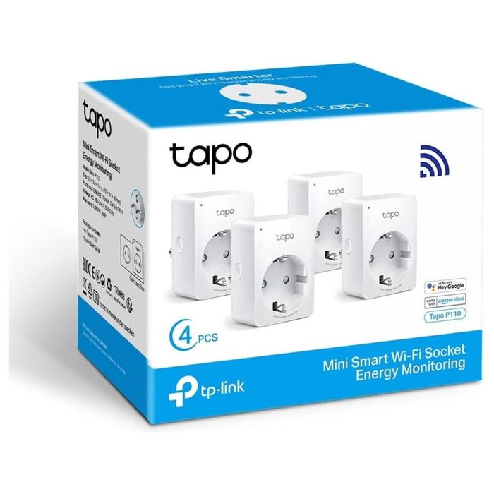 Pack de 4 tomadas inteligente, novas , ainda lacrada