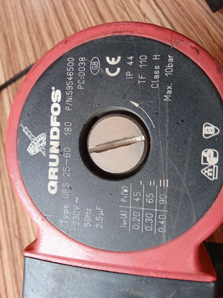 Pompa co Grundfos 25-60,Leszno 25-6B.