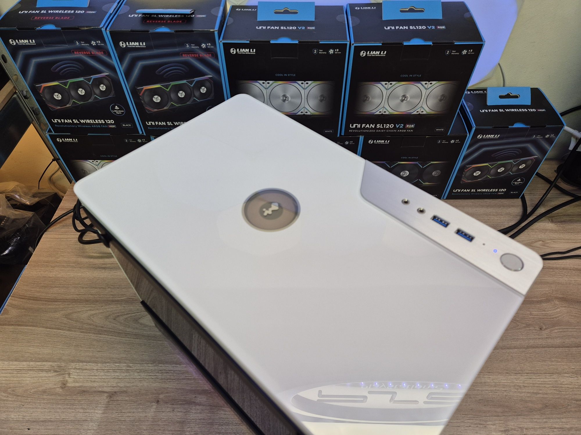 Mini Gaming i5 32GB DDR5 RTX 4060Ti 1,5 TB Win 11 Pro Indukcja WiFi