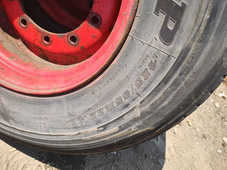 Koła 425/65R22.5 Dunlop SP242 przyczepa rolnicza tandem beczka