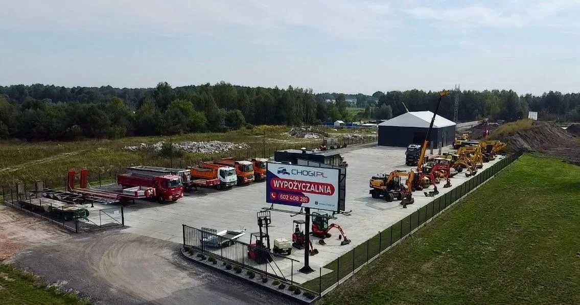 Wypożyczalnia - Wynajem Samochodów Ciężarowych i Maszyn Budowlanych
