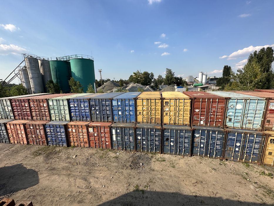 Морской контейнер 20 футов, Киев (80 шт.) От поставщика