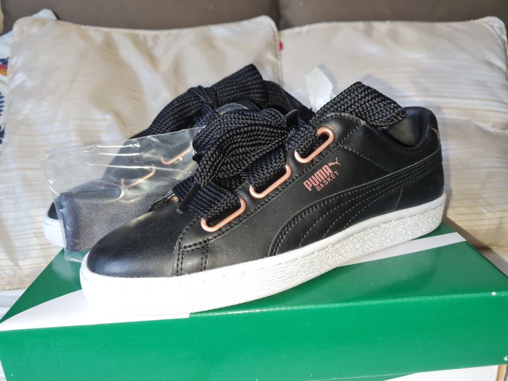 Nowe buty puma Basket Heart Leather