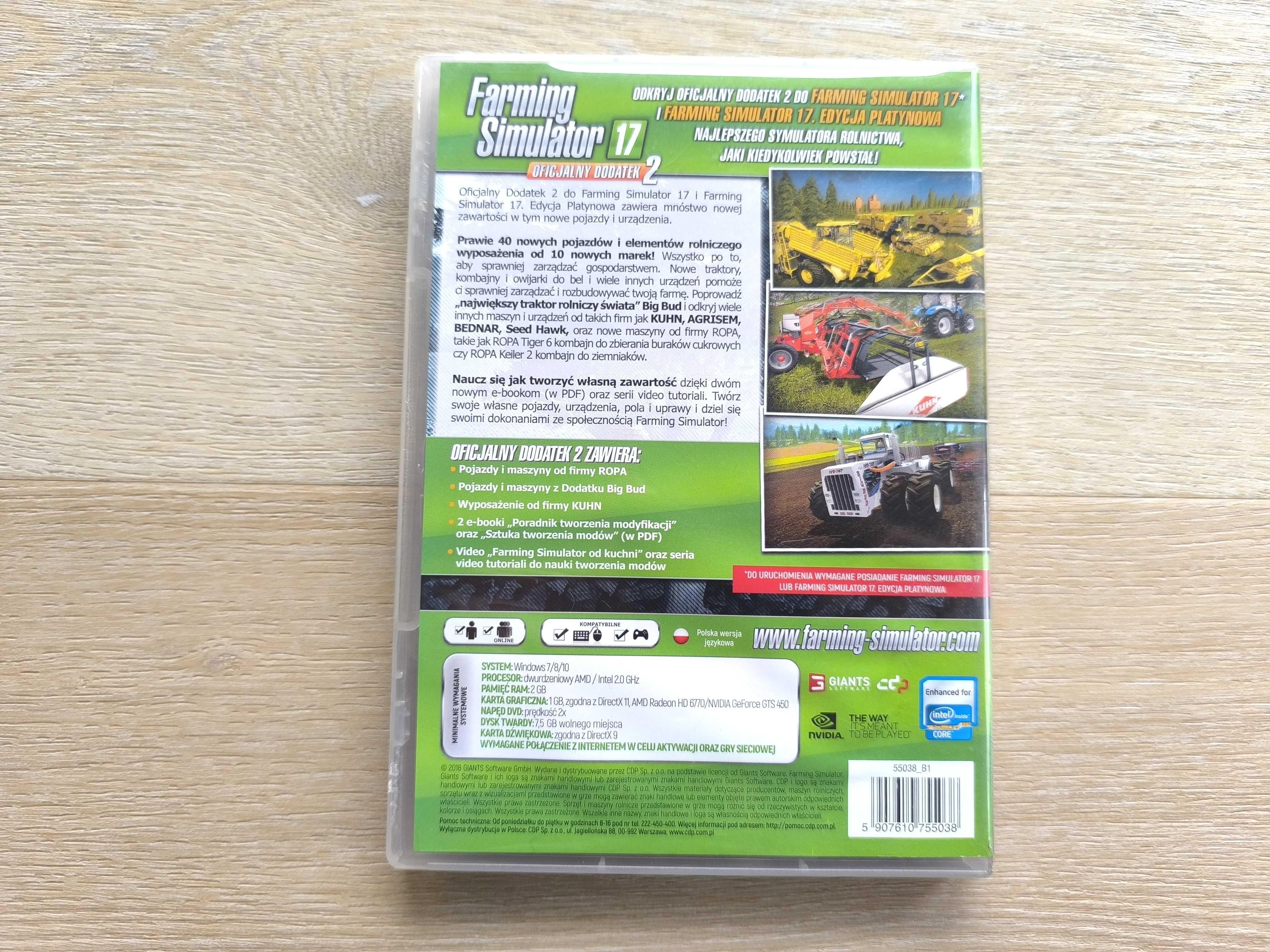Farming Simulator 17 Oficjalny Dodatek 2 [PC] (POLSKA WERSJA)