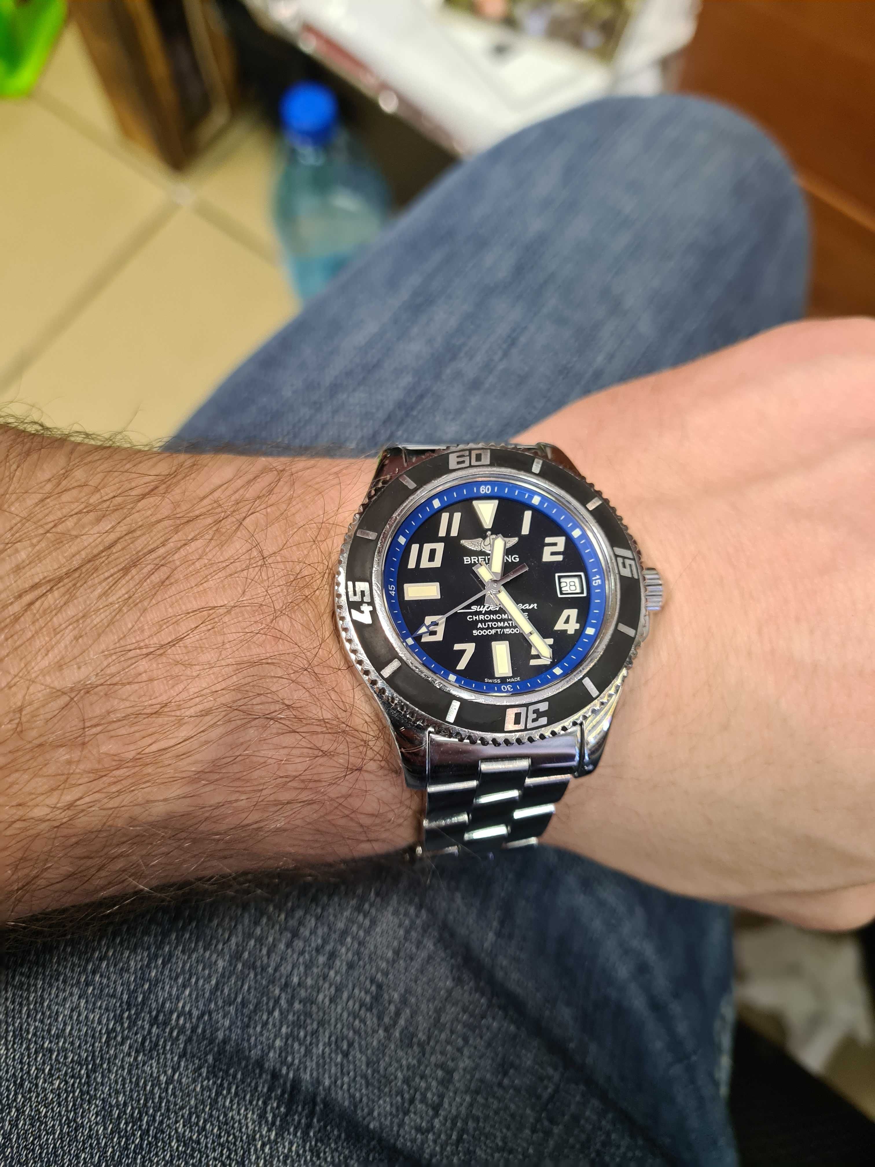 Oryginalny Breitling Superocean II 42 A17364