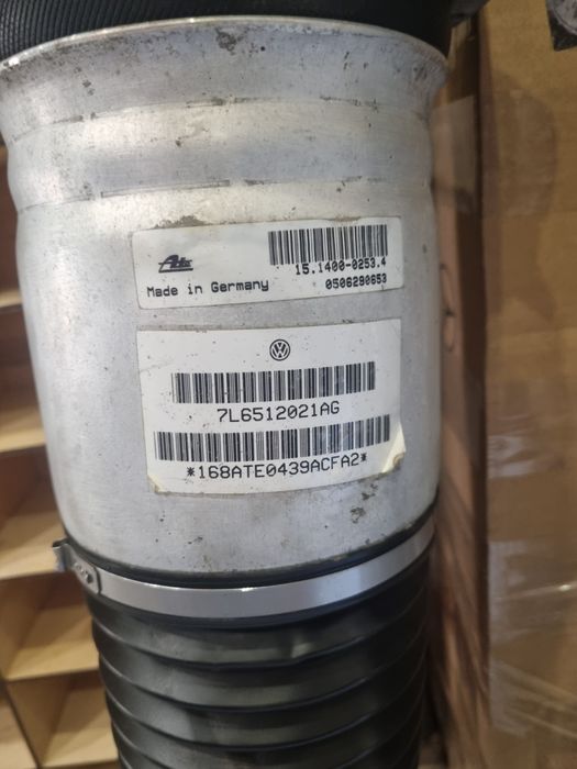 Пневмобалон, амортизатор задний Порш/Туарег/Ку7