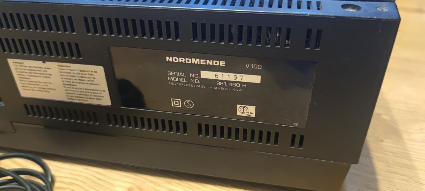 Magnetowid Nordmende Video V100