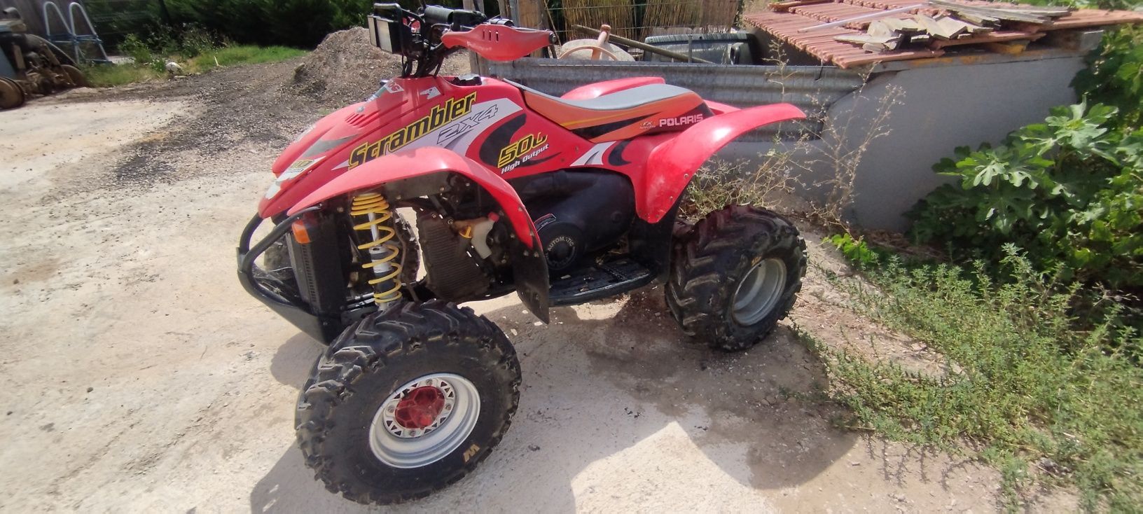 Moto 4 Polaris scrambler