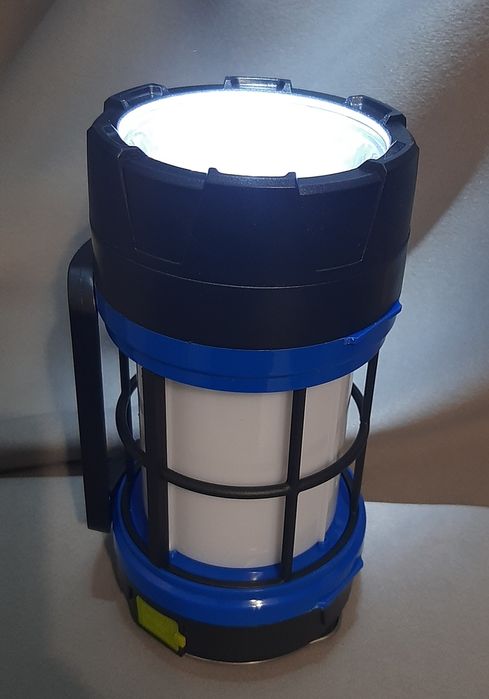 Ліхтар (лампа) кемпінгова акумуляторна, з сонячною батареєю