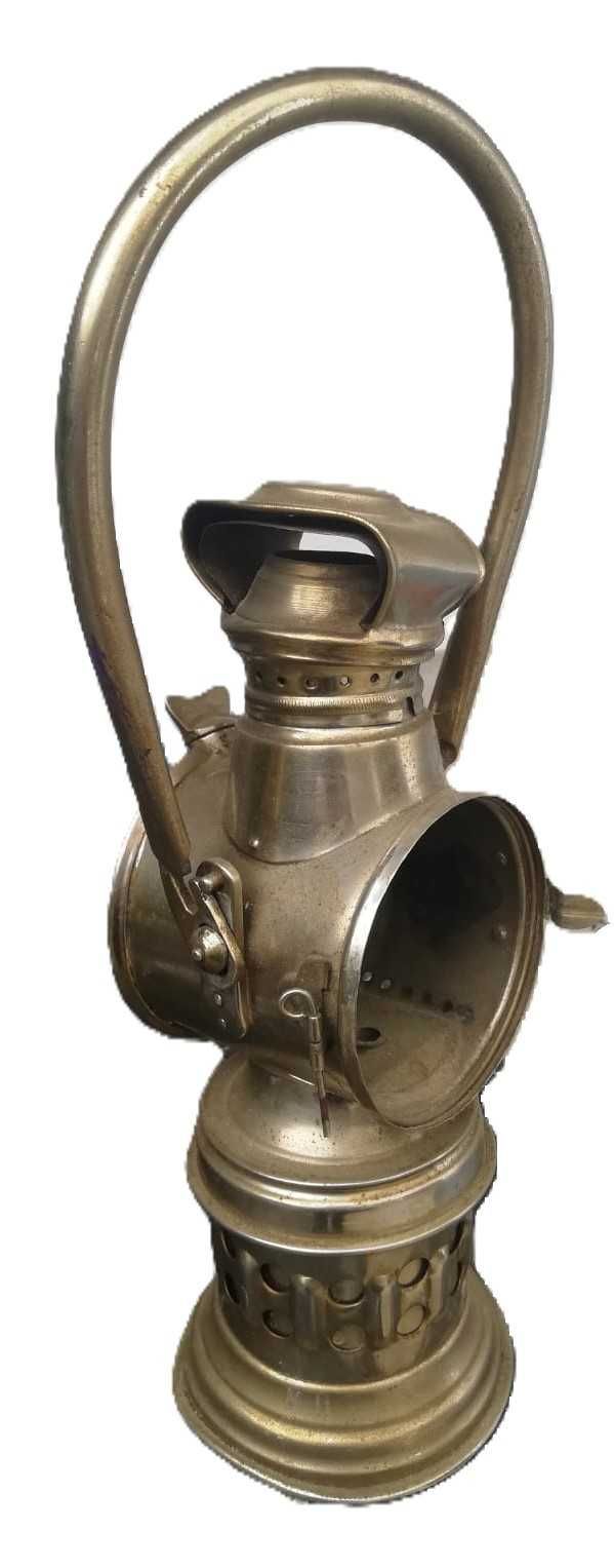 2 Lanternas a óleo em metal prateado-1900's