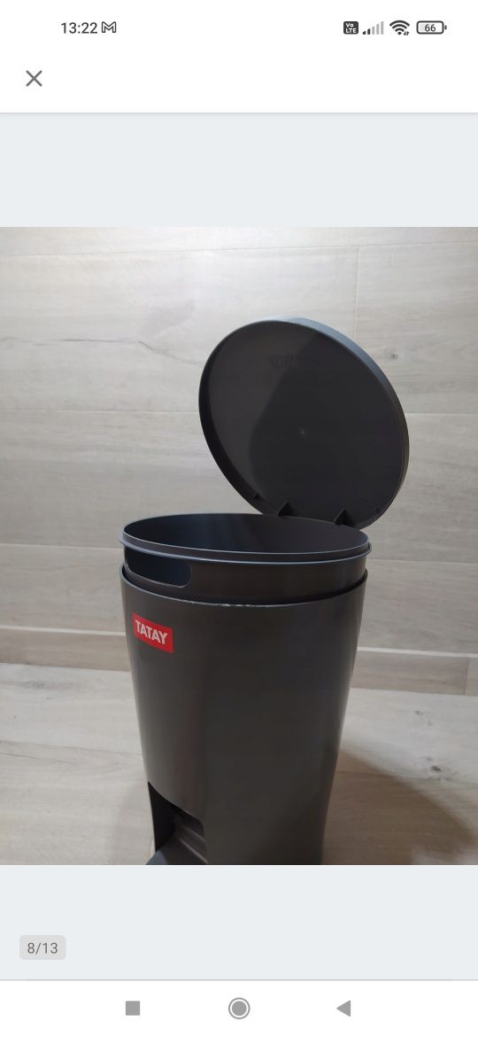 TATAY Diabolo Kosz mały łazienkowy 5l 28 cm Szary

Nowy, powystawowy.