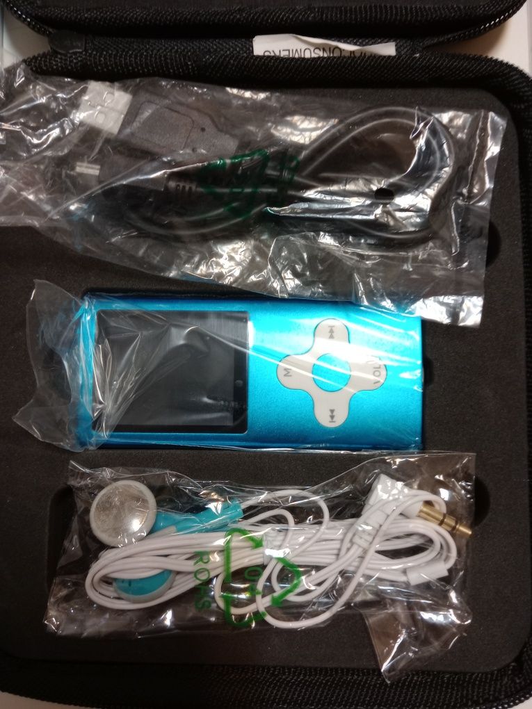 Ipod com bolsa mp3