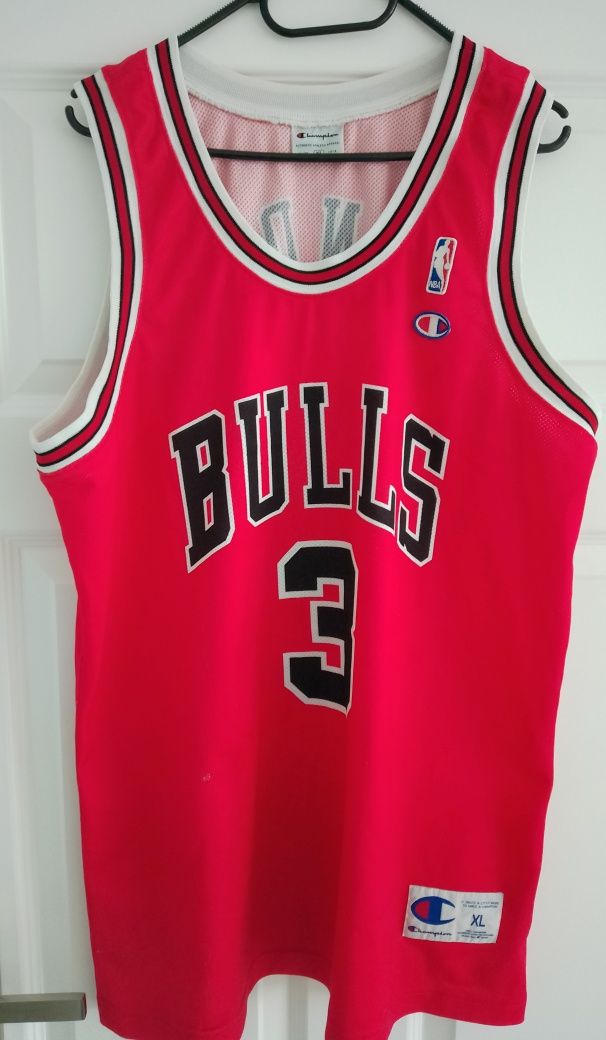Chicago Bulls 3 Tyson Chandler NBA classic Jersey Champion tank top XL