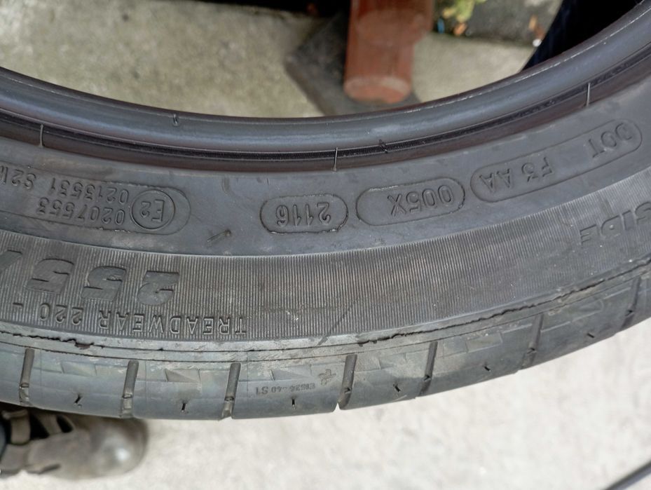 Opony letnie 2x 255/45R20 Michelin rok 2016 #D012