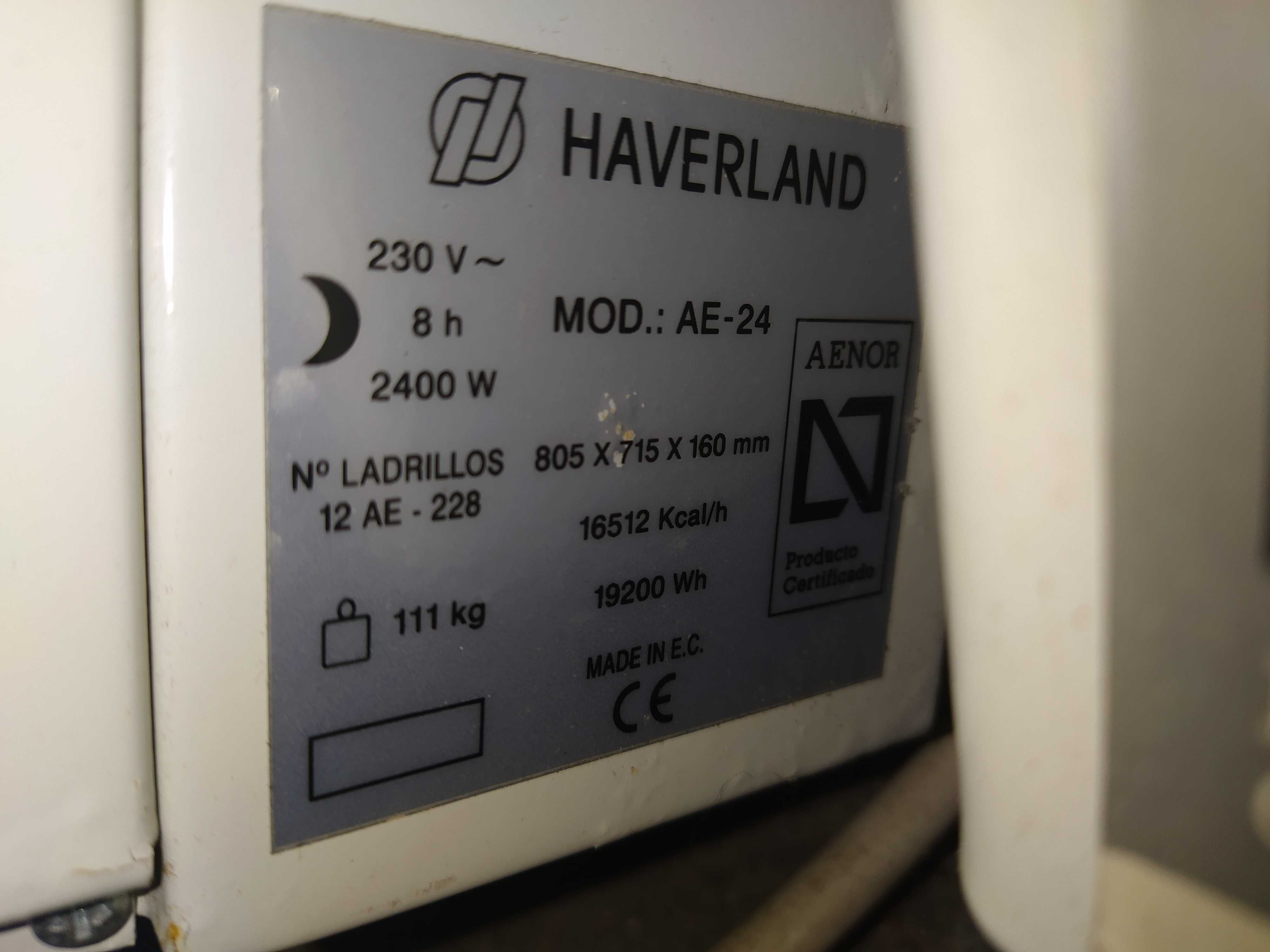 Acumulador de calor. Haverland. Tenho vários modelos