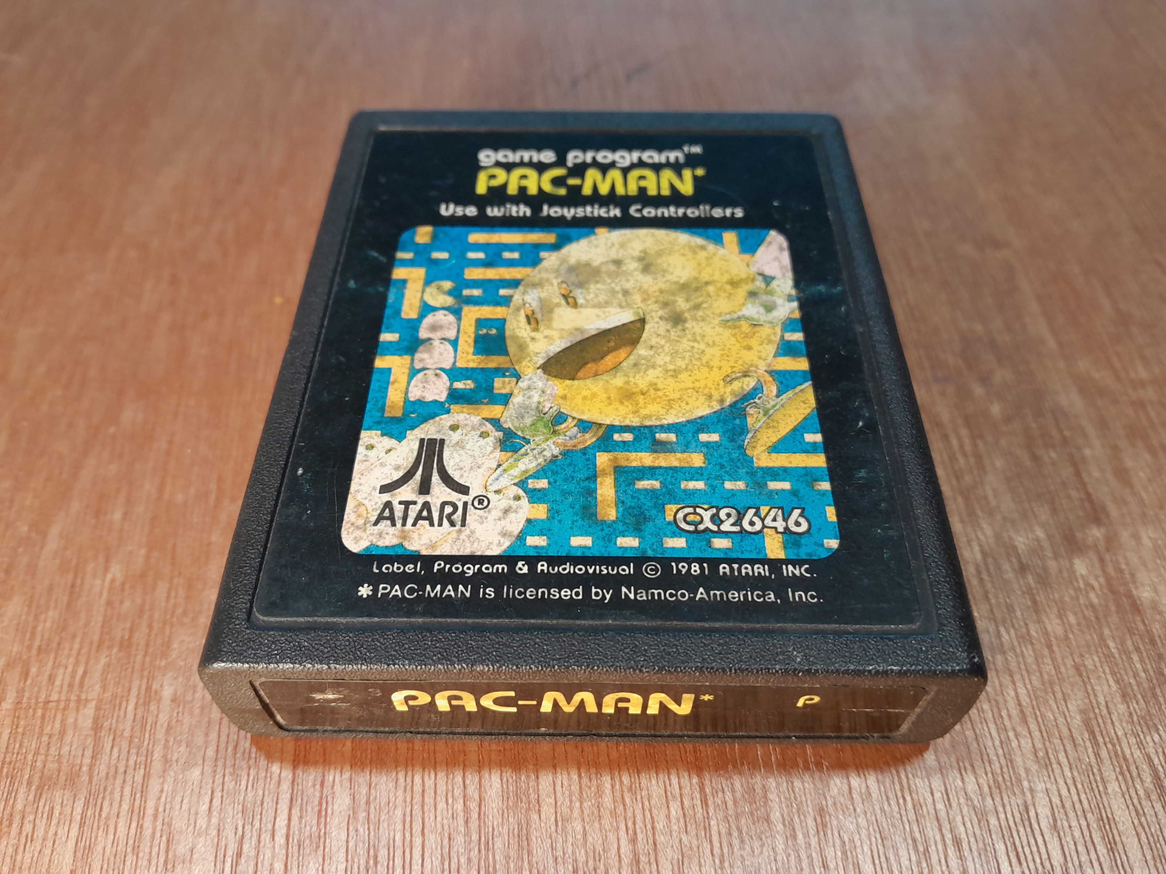 ATARI 2600 - clássico dos clássicos PAC-MAN - testado!