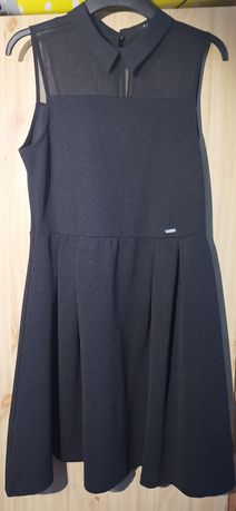 Sukienka Mohito czarna M 38 mała krótka na lato